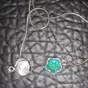 Rhinestone Star/Flower Magnetic Choker